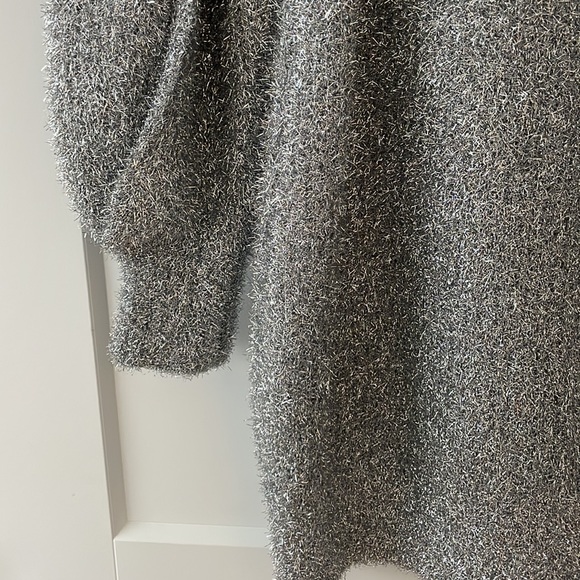 RONNY KOBO Sisilia Metallic Mini Sweater Dress - Picture 3 of 6